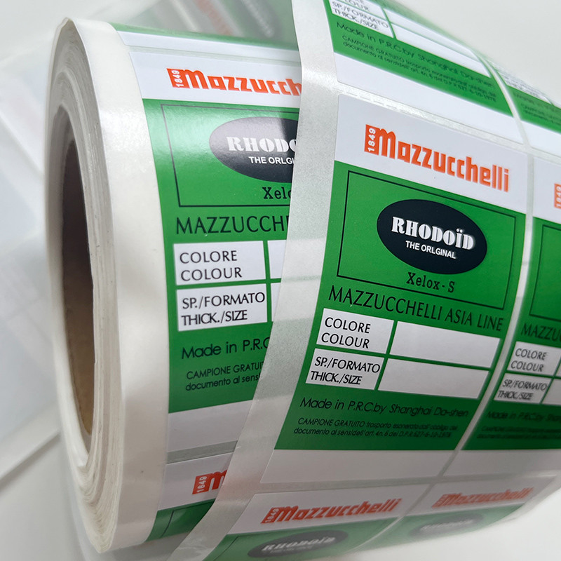 Douane Privé Met een laag bedekt Document Zelfklevende Sticker 3 Kleurendruk Aantrekkelijke Etiketten