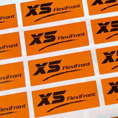 Privé Etiketten Met een laag bedekt Document Zelfklevende Stickers Vier van de Stamperverbinding Aantrekkelijke Kleurendruk