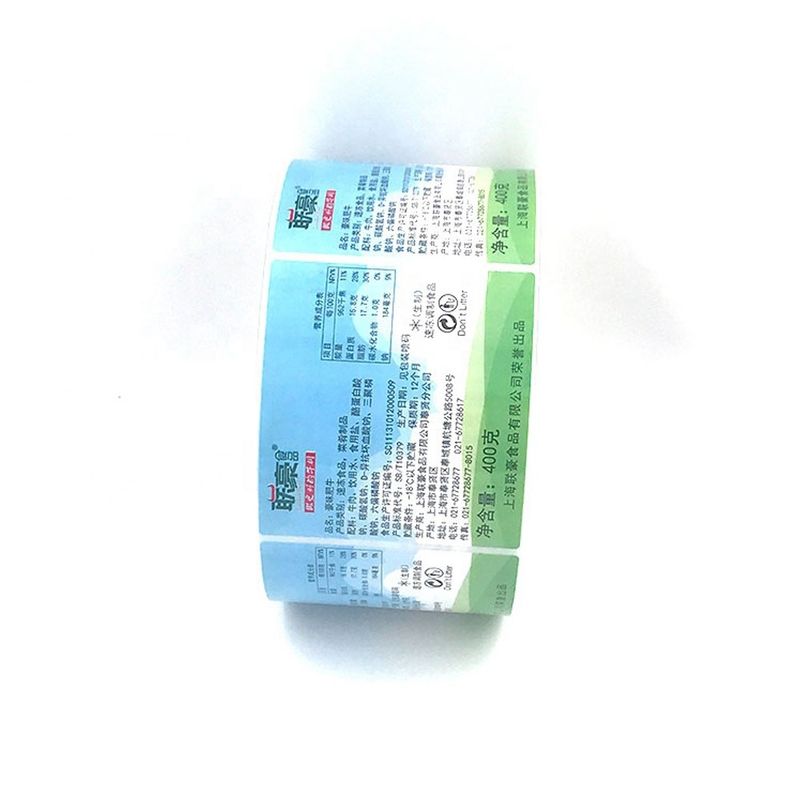 Document/pvc-Voedsel Verpakkingsstickers voor Verse Rundvleesvlees of Rundergehaktsnack