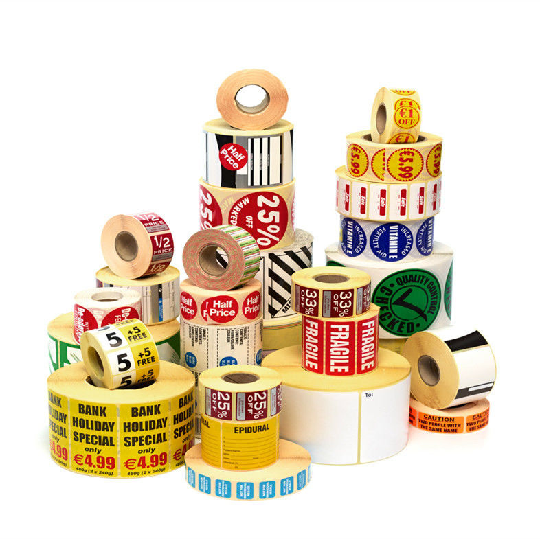 Waterdichte SGS CMYK het Etiketstickers van het Kleurenproduct